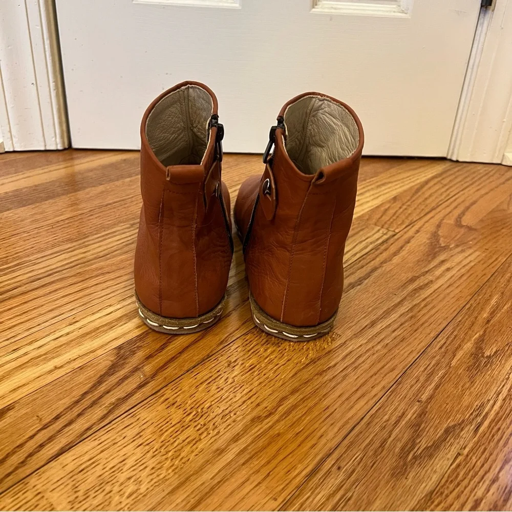 Atlantis Handmade Boots Men’s SZ 10 Brown Leather Barefoot Minimalist Grounding